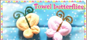 towel butterfly
