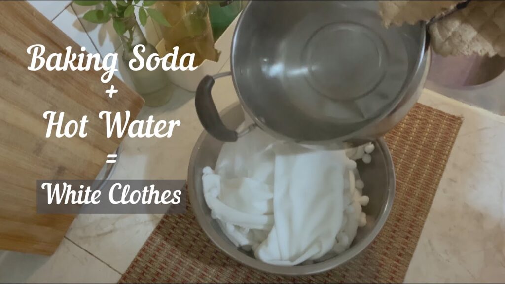 does baking soda whiten clothes?