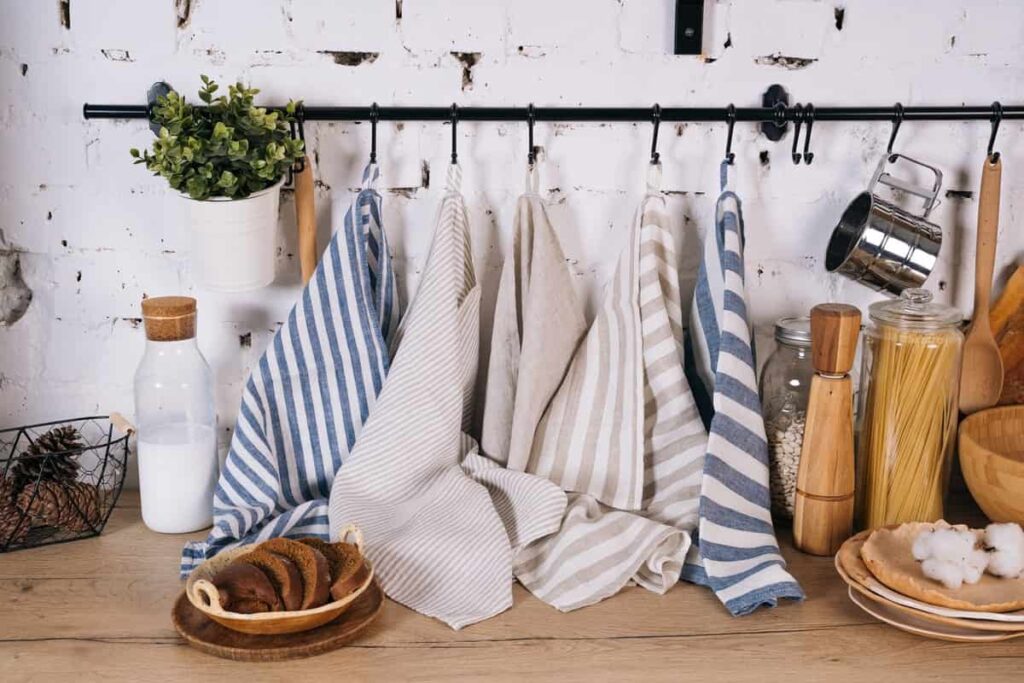 elegance of bamboo kitchen towels
