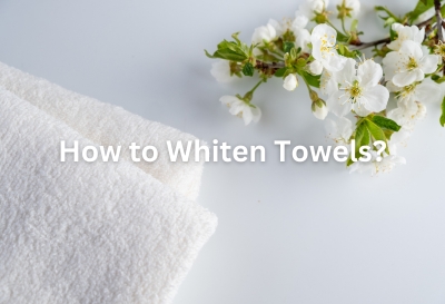 enhance the whiteness of white towels