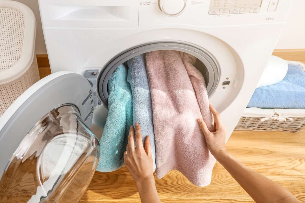 how to wash towels

